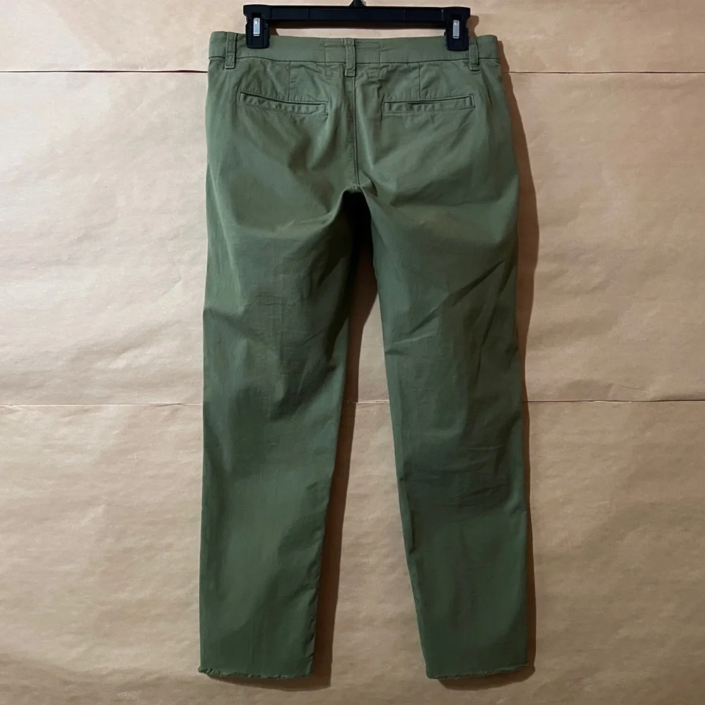 Frank & Eileen | Wicklow Pants The Italian Chino Twill Cotton Olive Green Size 0